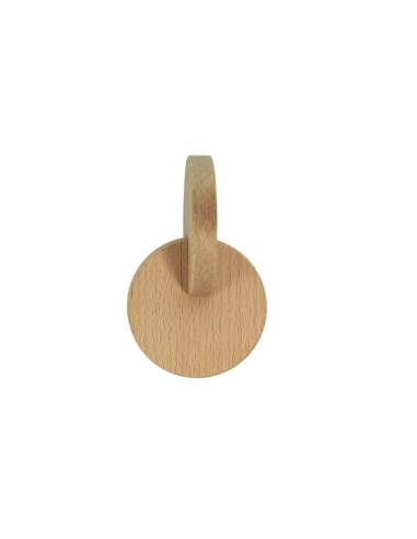 Hochet Montessori disques liés – jouet sensoriel en bois pour bébé dès 3 mois