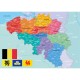 Puzzle "carte de la Belgique"
