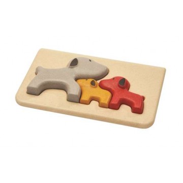 Mon premier puzzle "chien" Plan Toys
