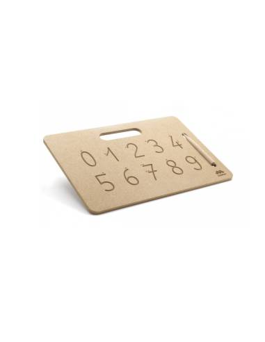 Tablette d'écriture des chiffres