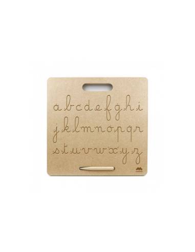 Tablette d'écriture minuscules cursives