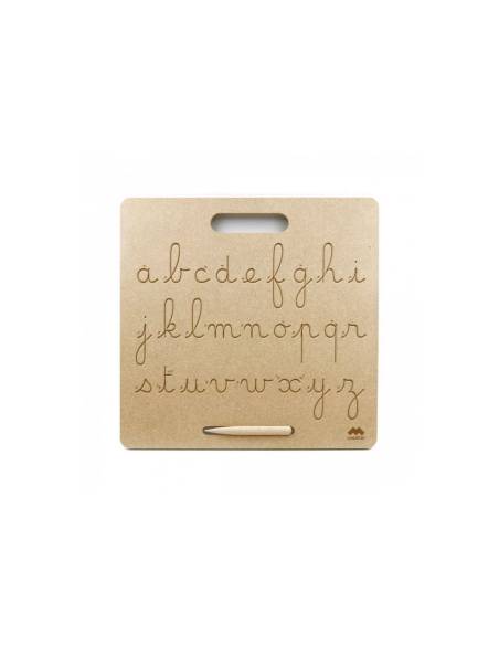 Tablette d'écriture minuscules cursives