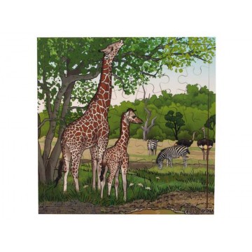 Puzzle "girafes"