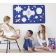 Poster géant+1000 stickers : 6-12 ans Constellations