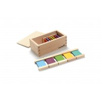 4ème boîte de tablettes de couleur en bois