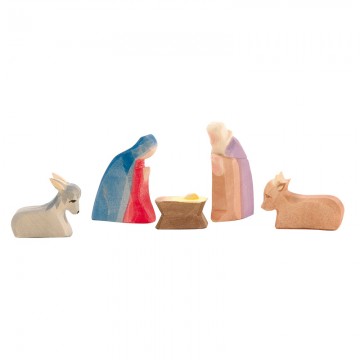 petites figurines : Sainte Famille - Tangram Montessori