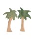 petites figurines : 2 palmiers