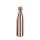 Gourde isotherme "rose gold" 500 ml Qwetch : destockage - 10 %