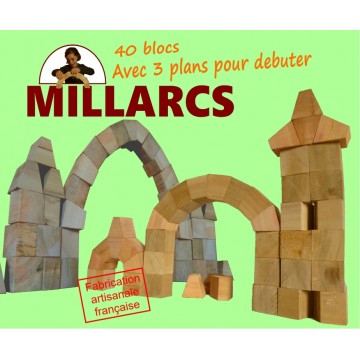  Blocs Millarcs - 40 pièces