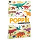 Poster géant + 32 stickers : Dinosaures Poppik