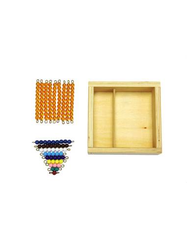 Coffret de perles Montessori pour numération