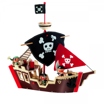 Ze Pirat Boat - Bateau Pirate Arty toys Djeco