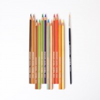 Crayons de couleur aquarellables Lyra graduate 12 pièces