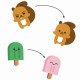Stickers animés - Emoji