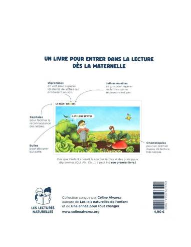 Le Gros Radis – livre de premières lectures Céline Alvarez pour la maternelle