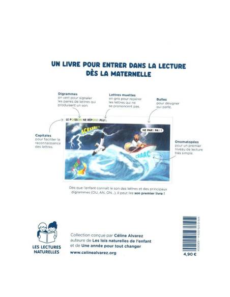 Le Poisson d’or – livre de premières lectures Céline Alvarez pour enfants 4–7 ans