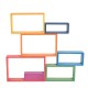 Rainbow architect rectangles