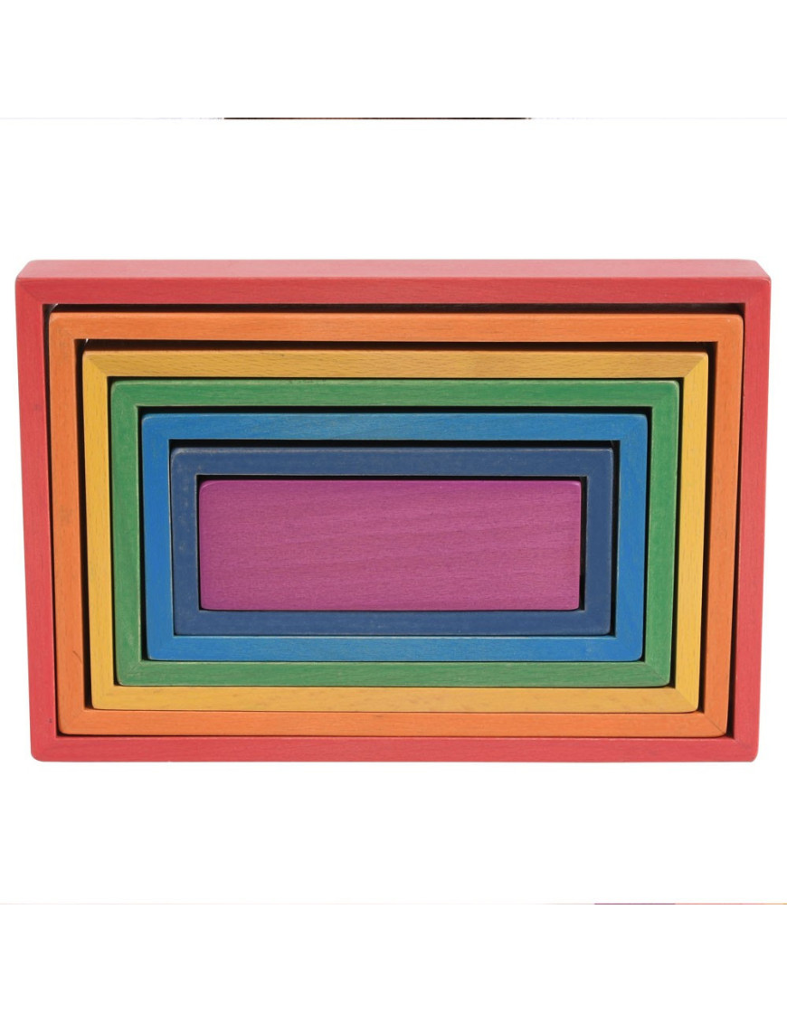 Rainbow architect rectangles