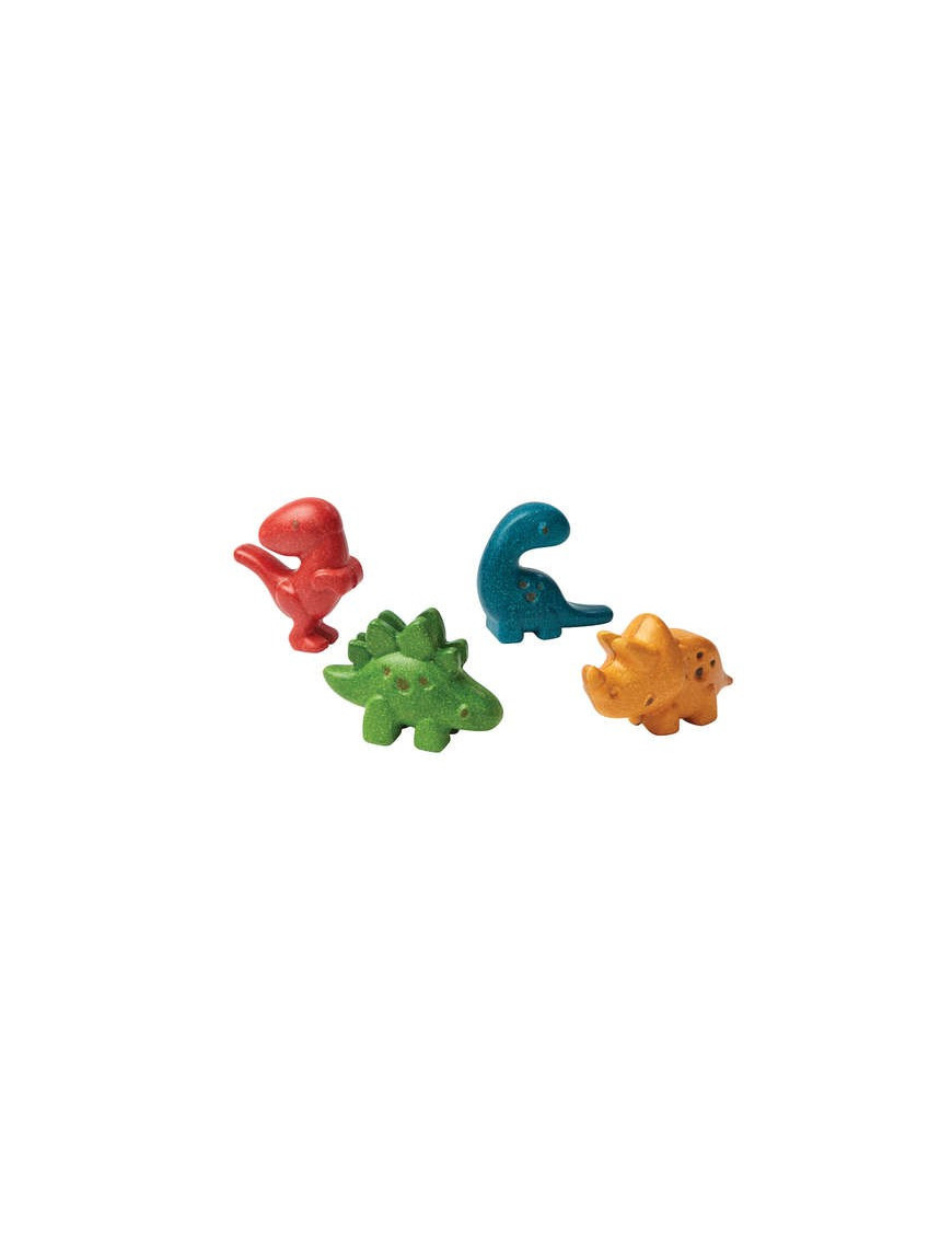 4 figurines "dinosaures"