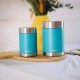 Insulated Stainless Steel Food Jar - Turquoise Blue - 340ml