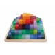 Pyramide de cubes colorés Grimm's
