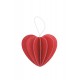 Coeur Lovi 4,5 cm, rouge vif