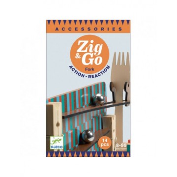 Circuit cause à effet : Zig and Go ! : 14 pièces Djeco