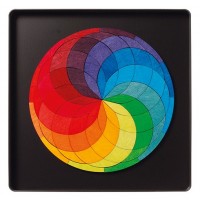 Puzzle magnétique "Spirale colorée"