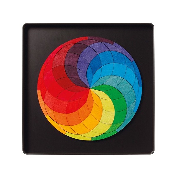 Puzzle magnétique Spirale colorée, Puzzles créatifs, Jeux et jouets  Grimm's