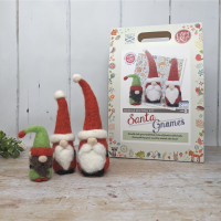 Kit de feutrage à l'aiguille "gnomes de Noël"