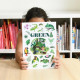 Mini poster - 24 stickers : la jungle - vert