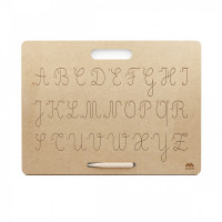 Tablette d'écriture majuscules cursives - Mazafran