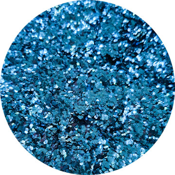 Paillettes biodégradables bleues nuit moyennes - Si Si la Paillette