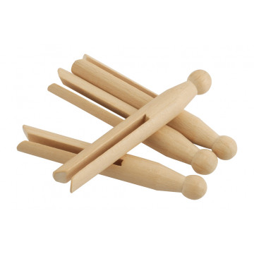 Panier pinces à linge en bois - Solide-Pratique-Original
