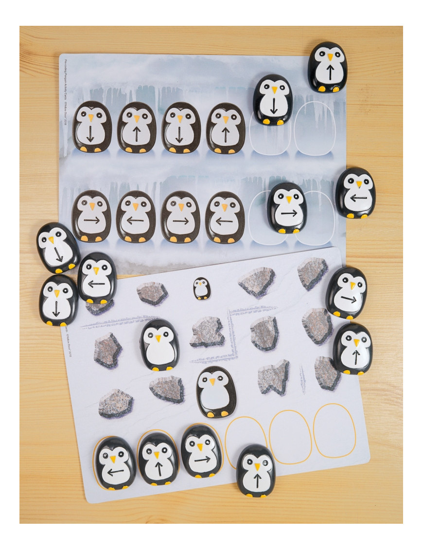 Pre coding Penguin stones