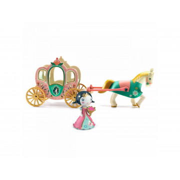Mila & Ze Carosse - Princesse Arty toys Djeco