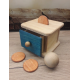 Boîte de permanence de l'objet 2 en 1 "boule et pièces"