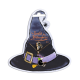 Bijoux d'Halloween : collier sorcière et bague chat noir