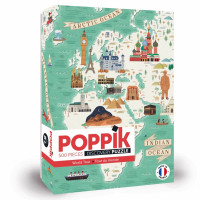 Puzzle Poppik "Tour du Monde" 500 pièces