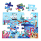 Puzzle géant 20 pièces - exploration marine