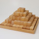 Grande pyramide de cubes-bois naturel Grimm's