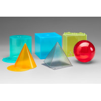 Solides de géométrie transparents remplissables