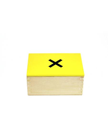 Boîte Montessori avec cartes de multiplication