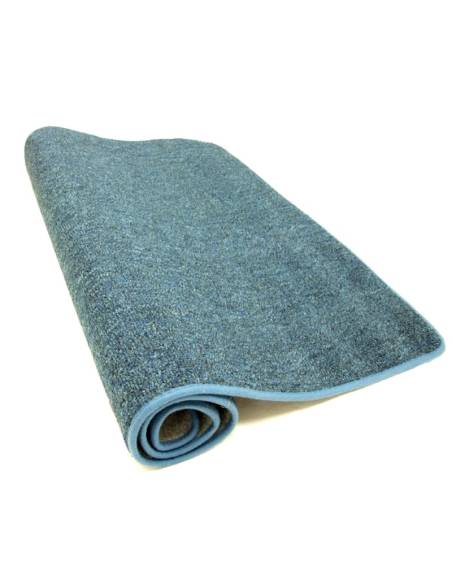 Grand tapis bleu Montessori pour activités au sol