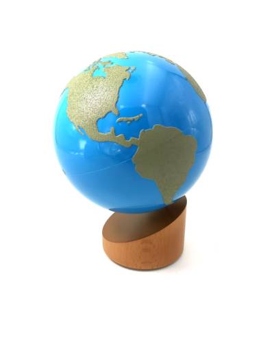 Globe lisse et rugueux Montessori