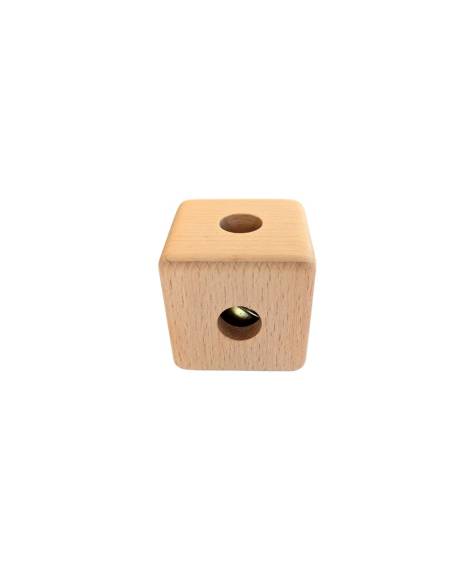 Hochet - Cube à grelot. Nido Montessori