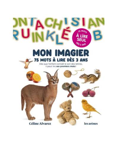 Imagier 75 mots à lire dès 3 ans – Céline Alvarez