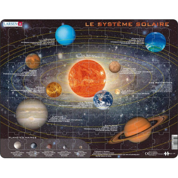 Puzzle 70 pièces "le système solaire" - Larsen