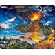 Puzzle 70 pièces "les volcans" - Larsen