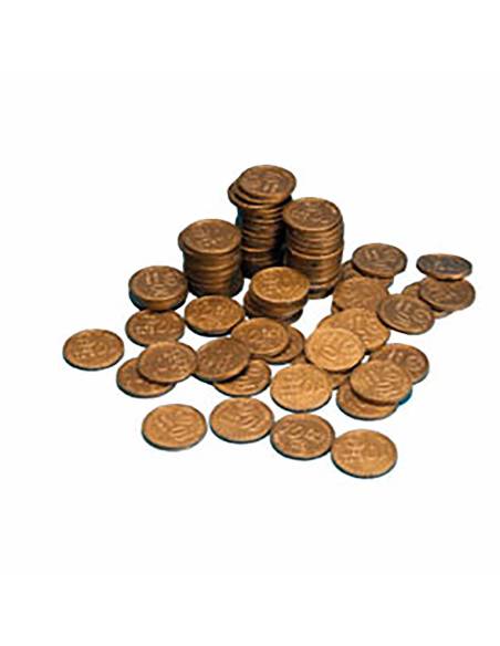 Lot de 100 pièces de 10 centimes pour apprentissage de la monnaie